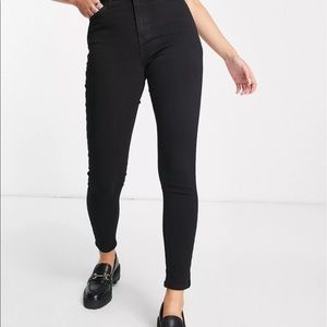 Topshop jamie jeans black